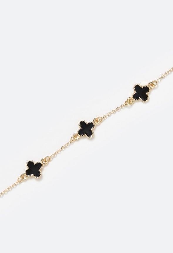 Dee Enamel Clover Allway Necklace